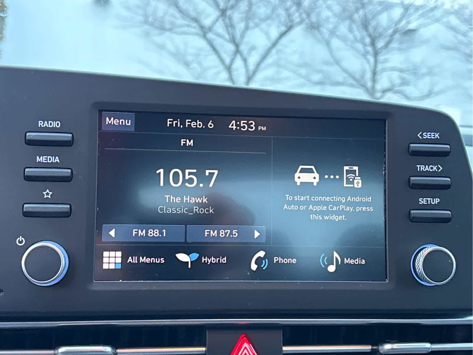 2025 Hyundai Elantra Hybrid Blue