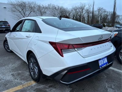 2025 Hyundai Elantra Hybrid Blue