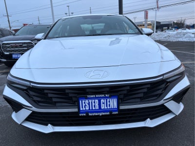 2025 Hyundai Elantra Hybrid Blue
