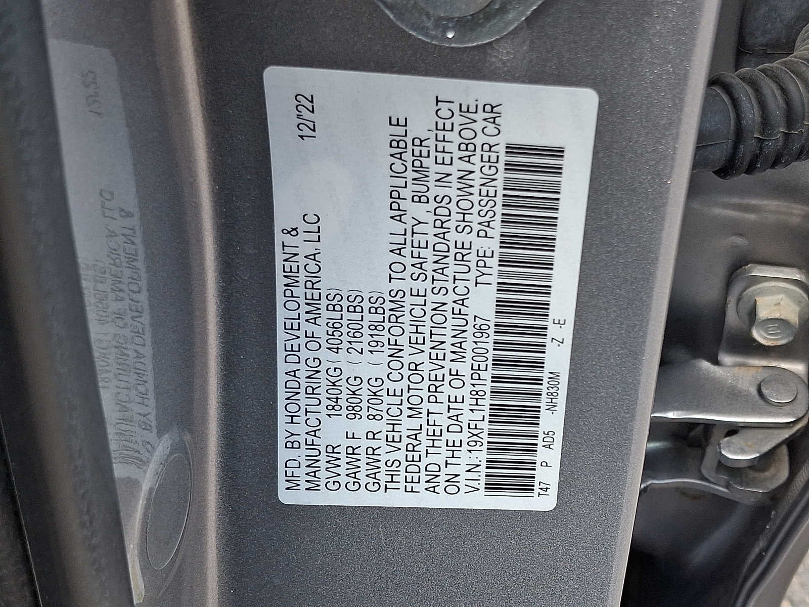 2023 Honda Civic Sport Touring