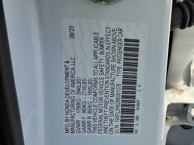 2024 Honda Civic Sport