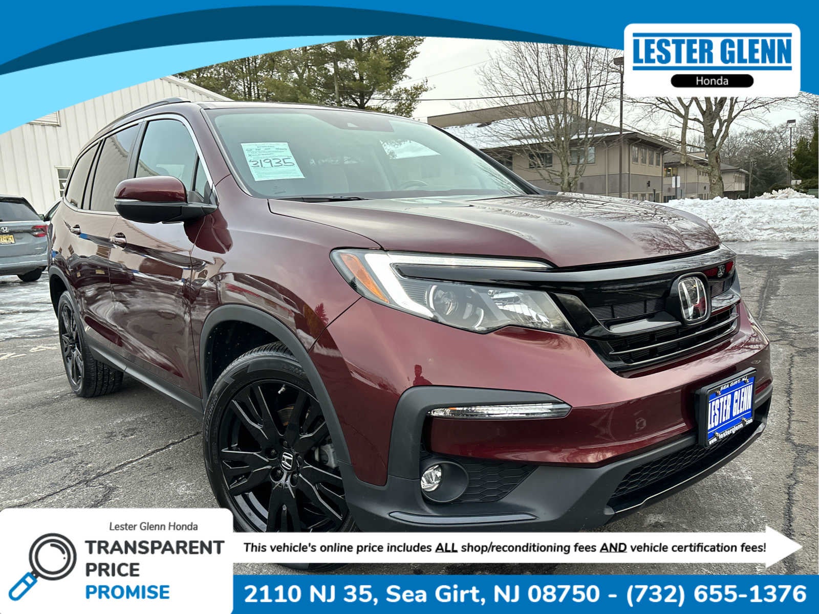 2022 Honda Pilot Special Edition