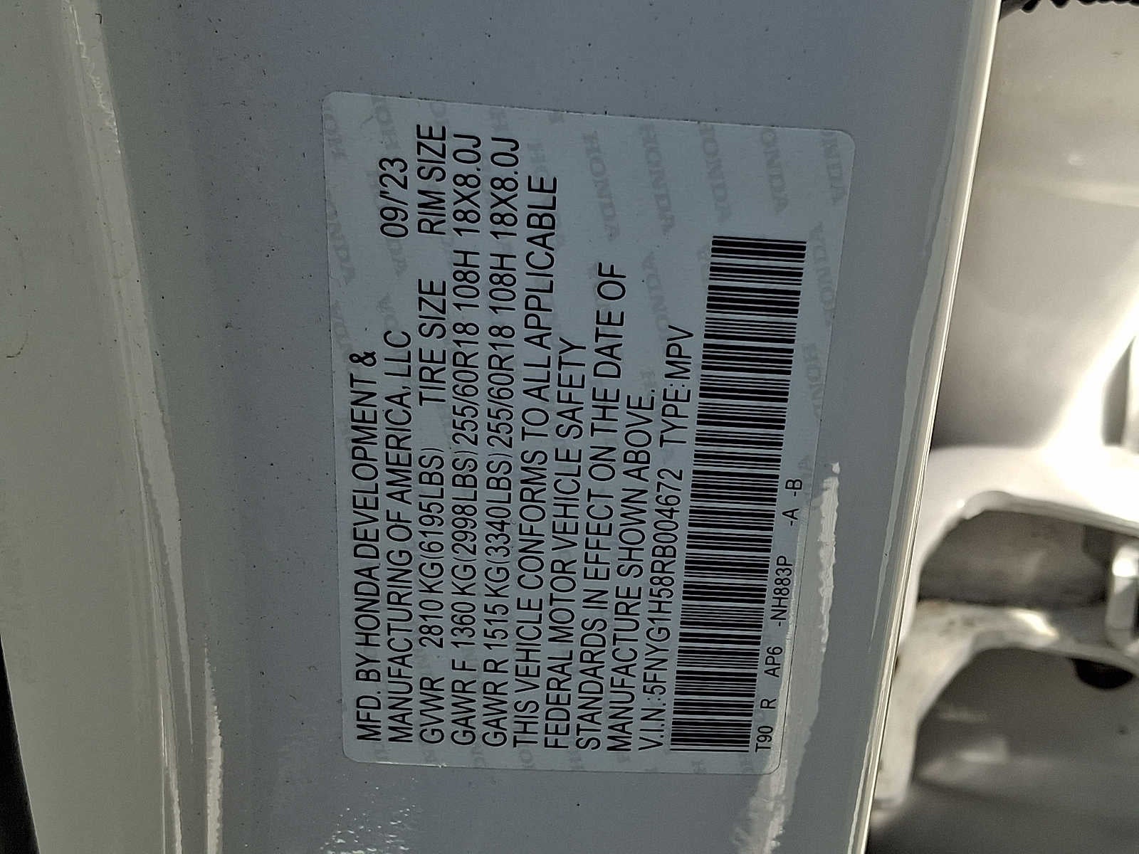 2024 Honda Pilot EX-L 7 Passenger