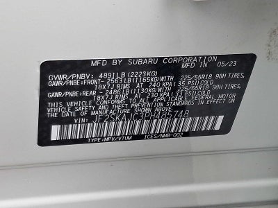 2023 Subaru Forester Sport