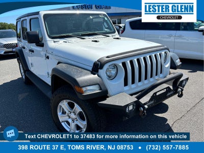 2018 Jeep Wrangler Unlimited Sport S 4x4