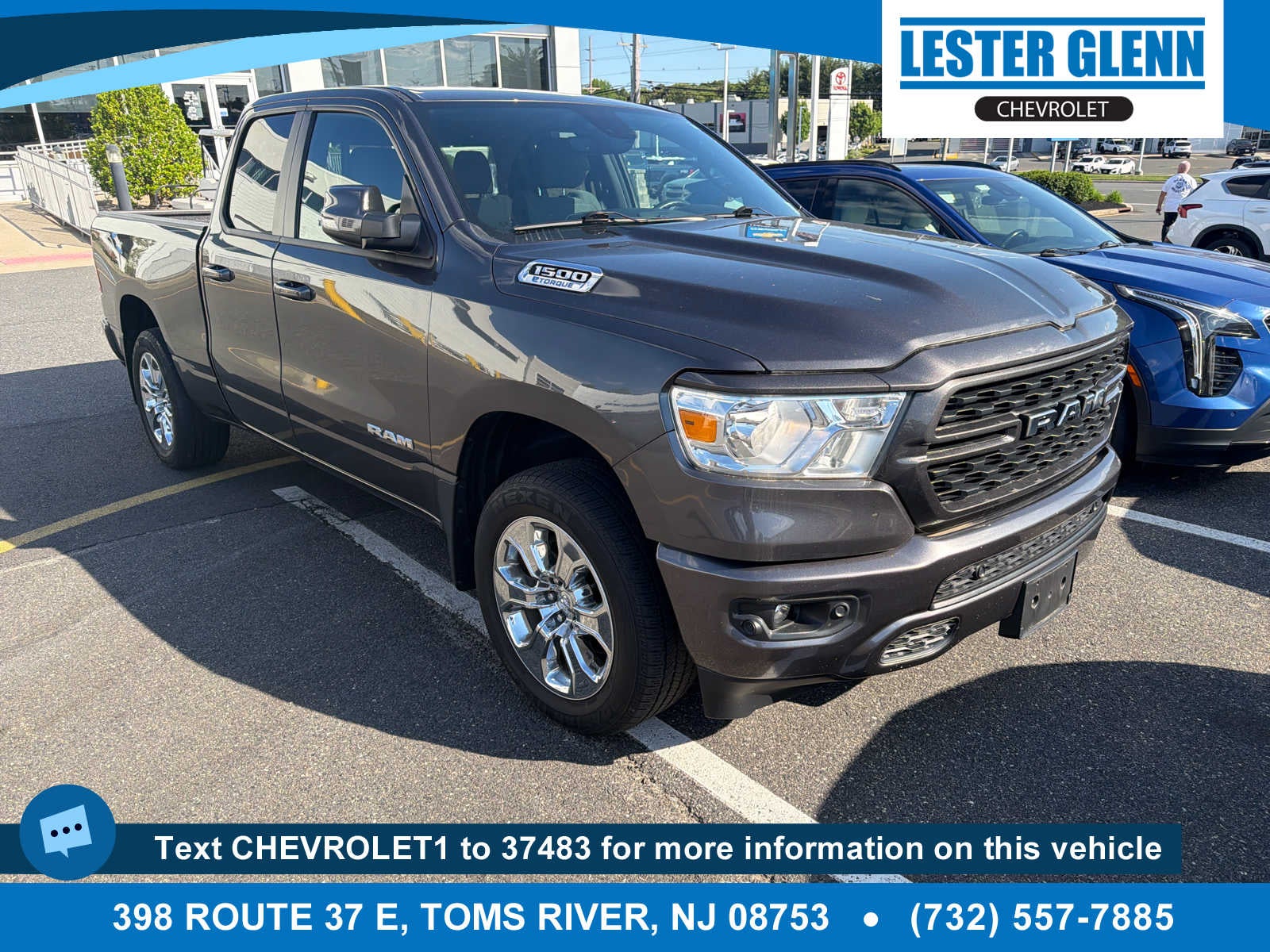 2022 RAM 1500 Big Horn Quad Cab 4x4 6'4" Box