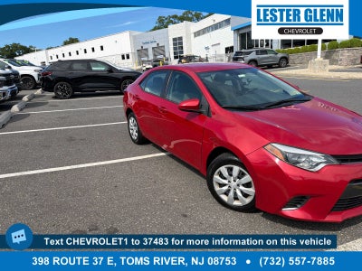 2016 Toyota Corolla LE