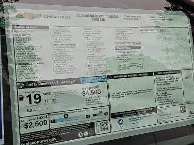 2026 Chevrolet Colorado Trail Boss