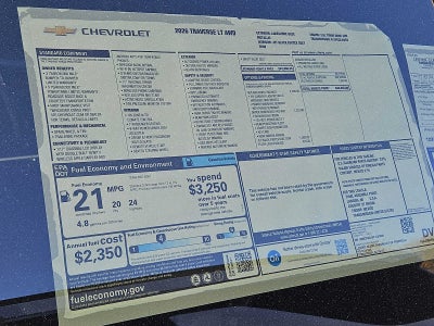 2026 Chevrolet Traverse LT