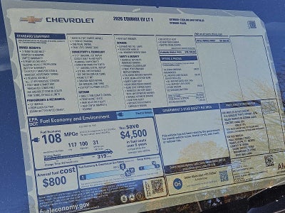 2026 Chevrolet Equinox EV LT