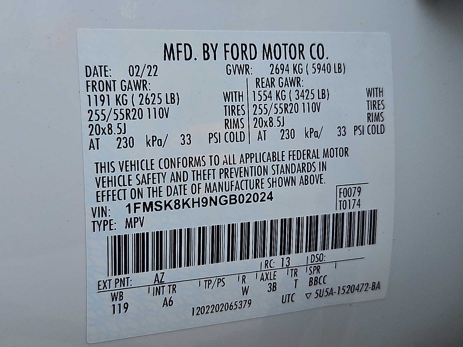 2022 Ford Explorer ST-Line