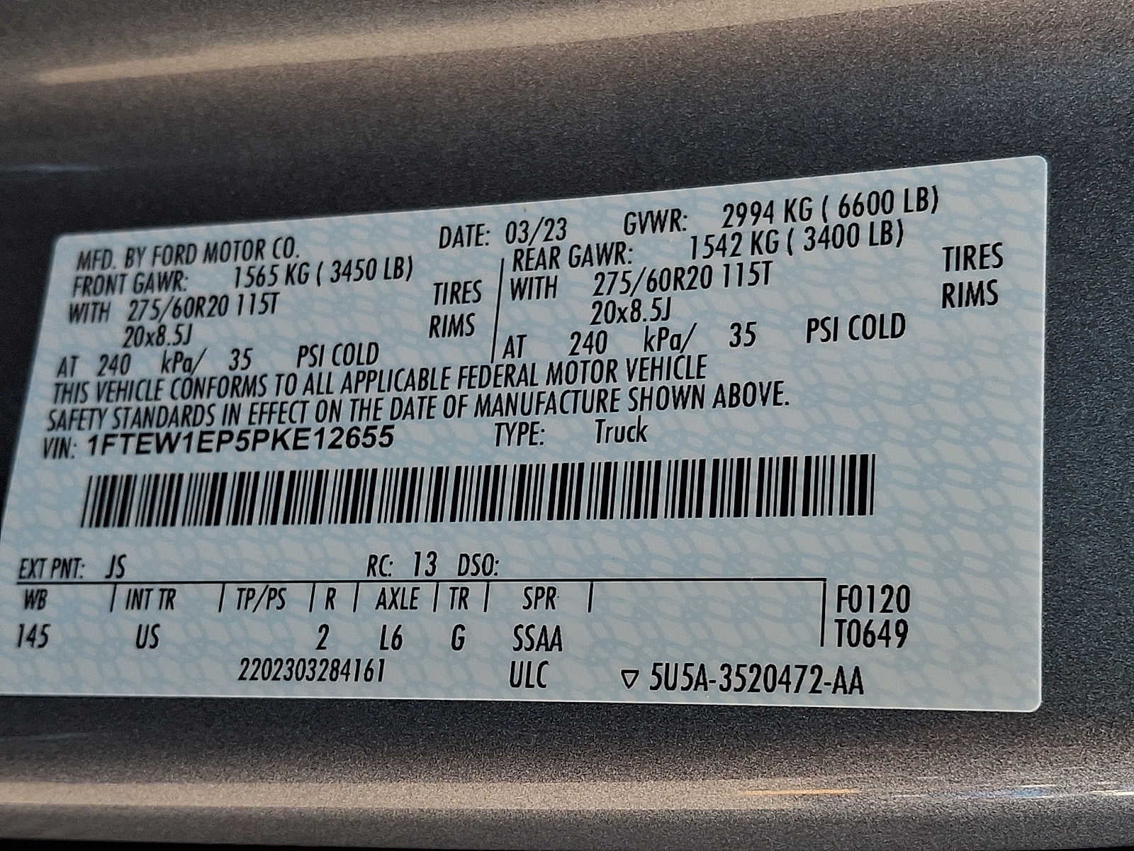 2023 Ford F-150 XLT