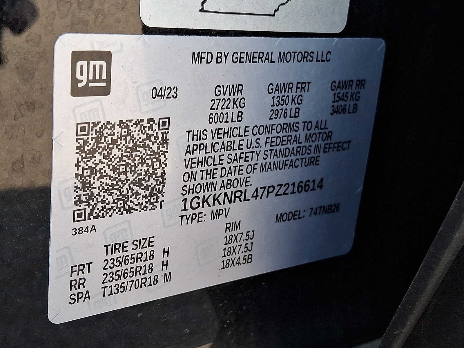 2023 GMC Acadia SLE