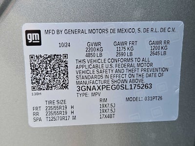 2025 Chevrolet Equinox AWD LT