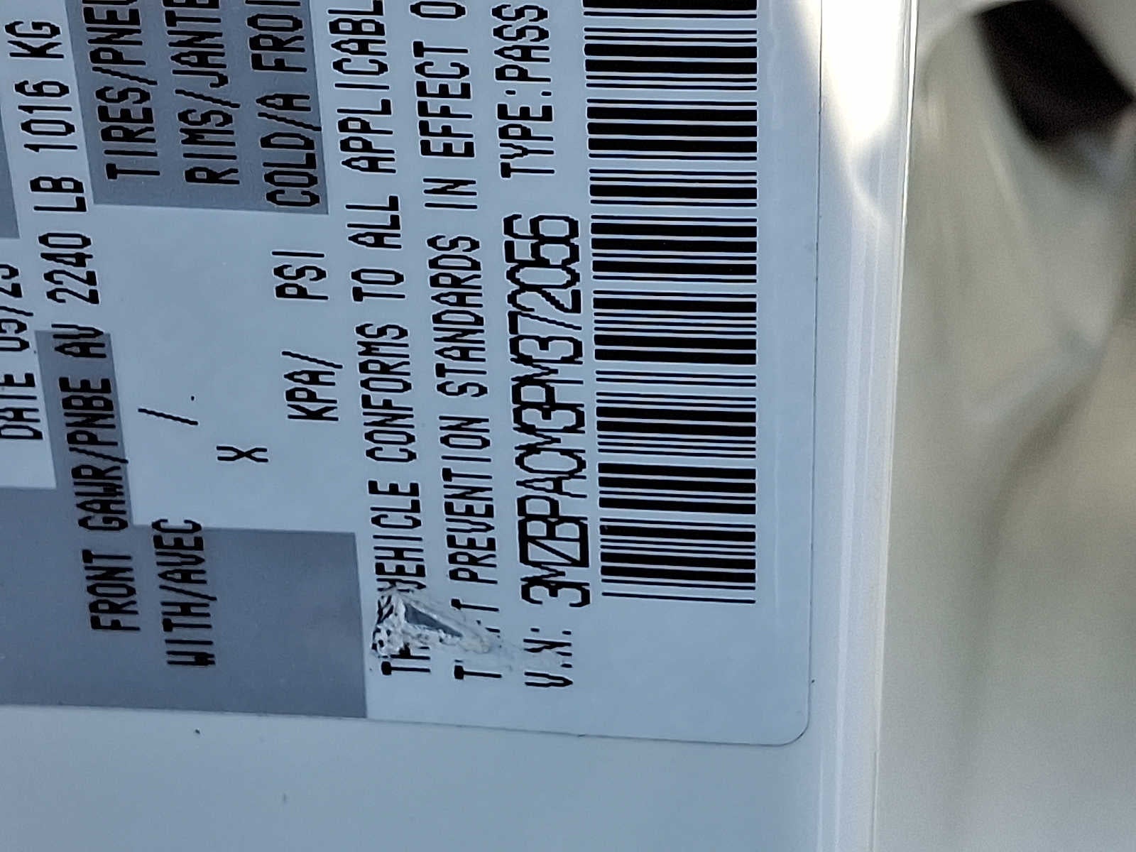 2023 Mazda Mazda3 Sedan 2.5 S Preferred