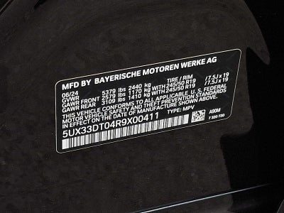 2024 BMW X4 xDrive30i xDrive30i