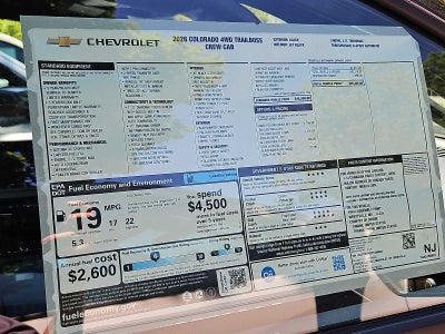 2026 Chevrolet Colorado Trail Boss