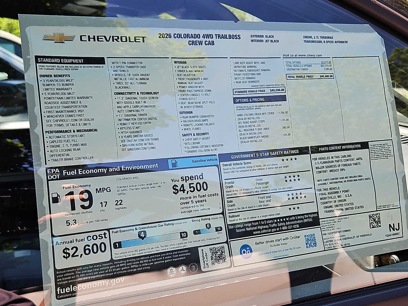 2026 Chevrolet Colorado Trail Boss