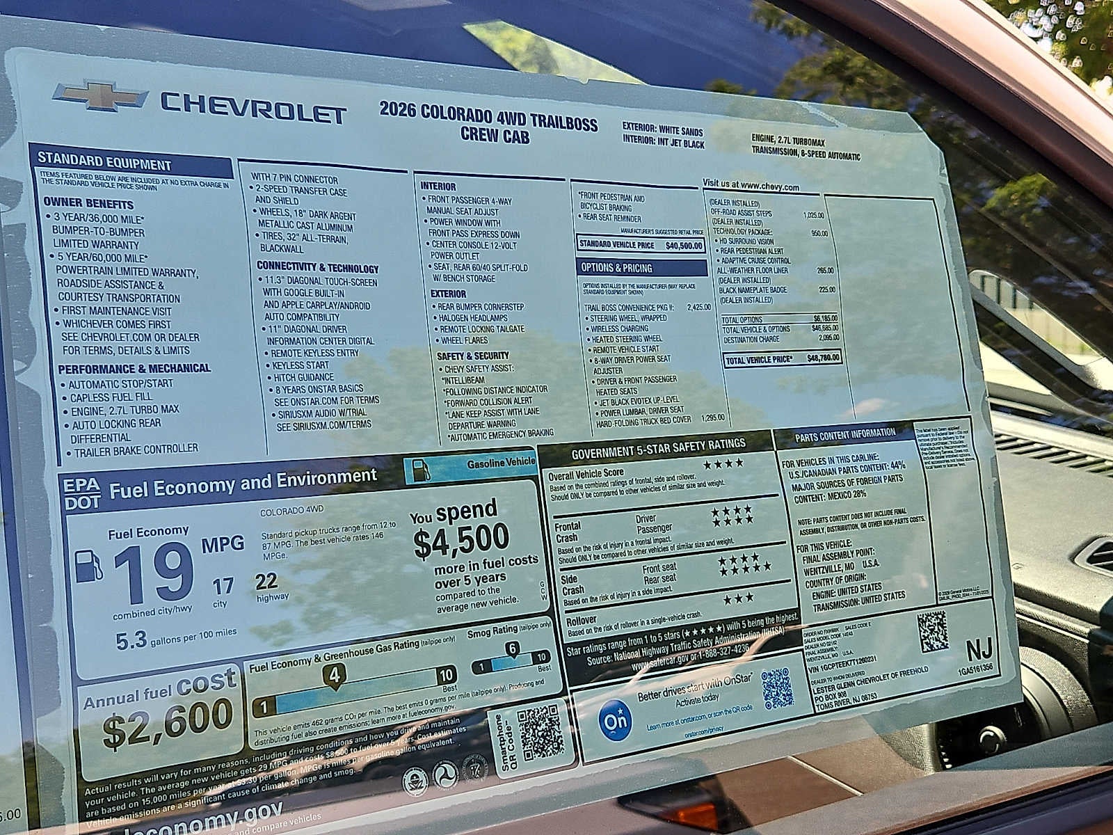 2026 Chevrolet Colorado Trail Boss