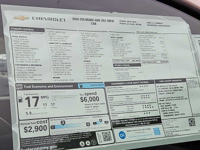 2026 Chevrolet Colorado ZR2