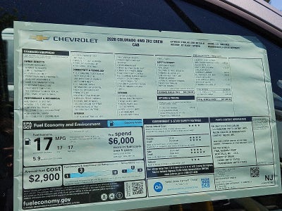 2026 Chevrolet Colorado ZR2