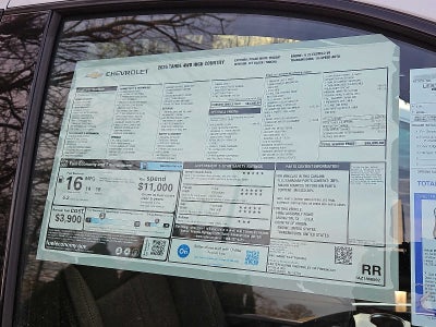 2026 Chevrolet Tahoe High Country