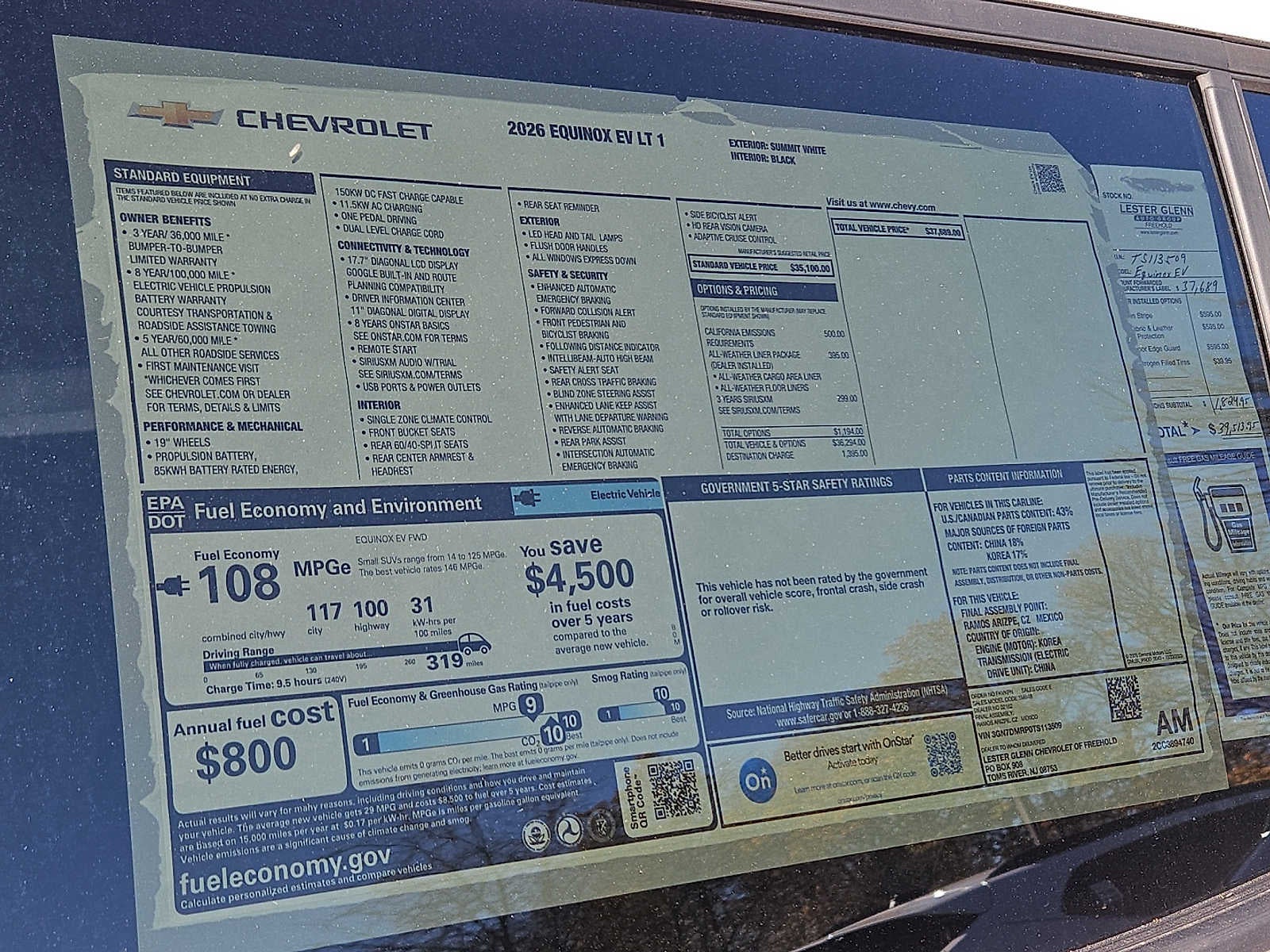 2026 Chevrolet Equinox EV LT