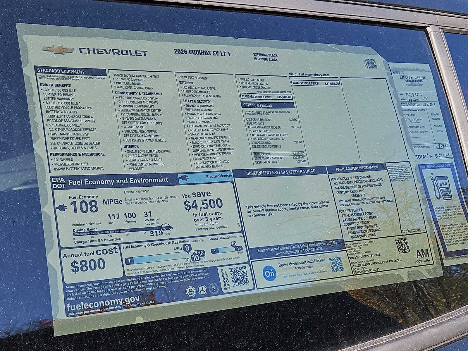 2026 Chevrolet Equinox EV LT
