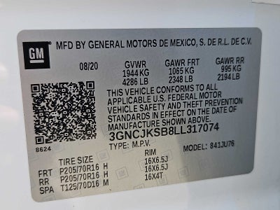 2020 Chevrolet Trax LS