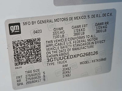 2023 GMC Sierra 1500 Elevation
