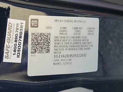 2026 Chevrolet Corvette 1LT