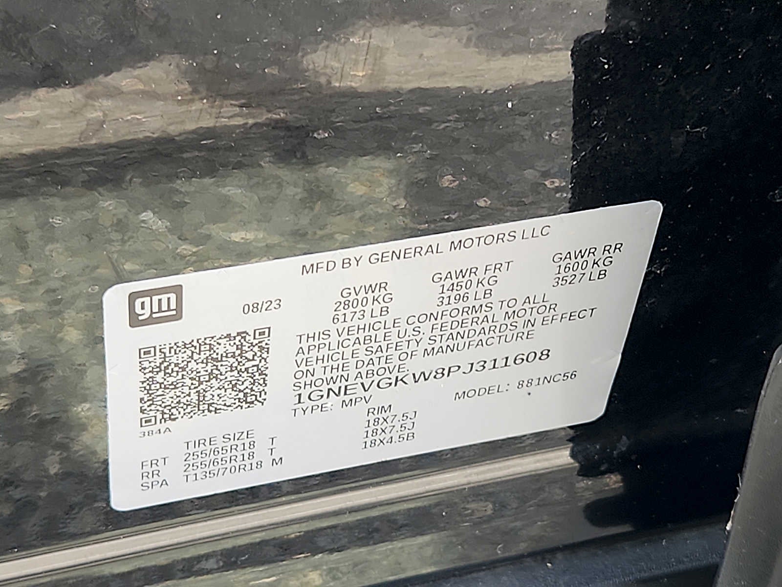 2023 Chevrolet Traverse LT Cloth