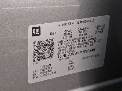 2023 Chevrolet Traverse RS