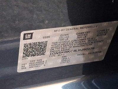 2020 Chevrolet Tahoe LT