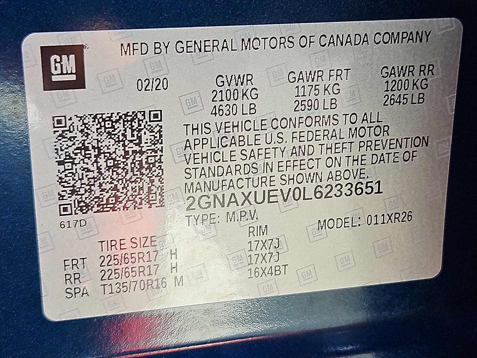 2020 Chevrolet Equinox LT