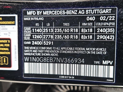 2022 Mercedes-Benz GLC 300 GLC 300