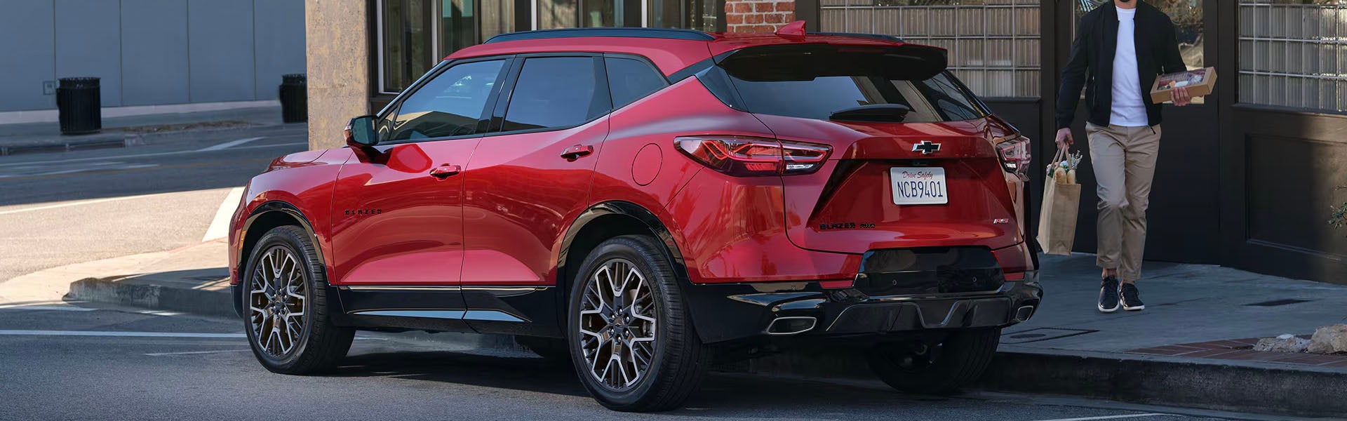 2025 Chevrolet Blazer EV in red