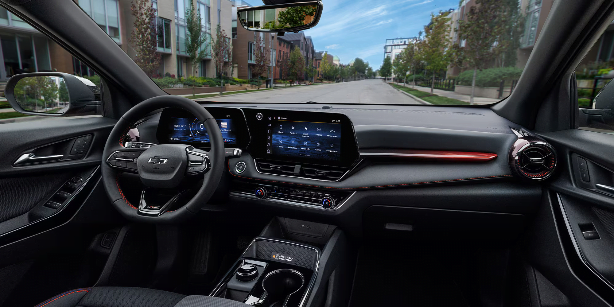 Interior technology and 11.3-inch touchscreen in the 2026 Equinox