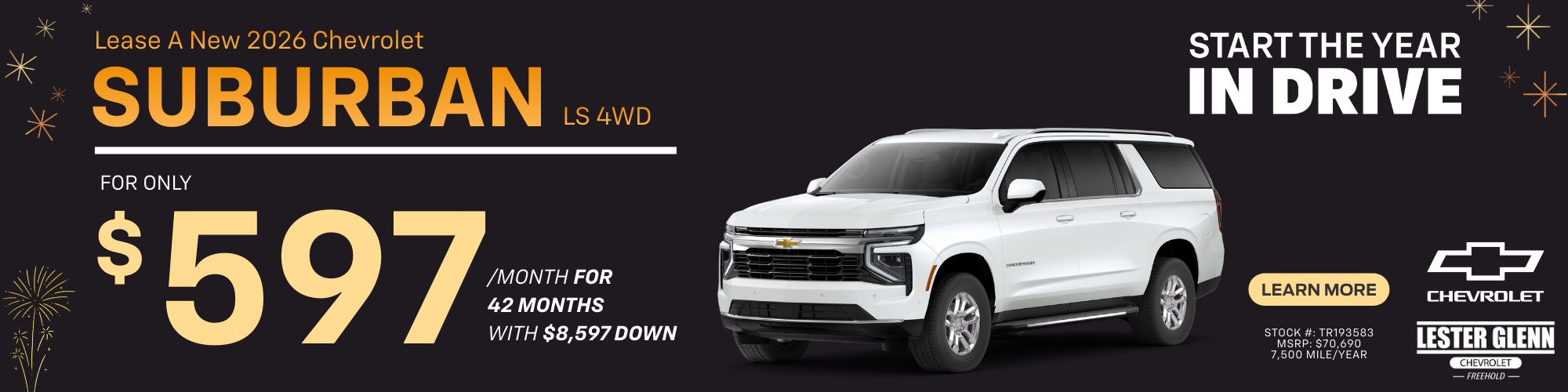 2025 Chevrolet Suburban Specials