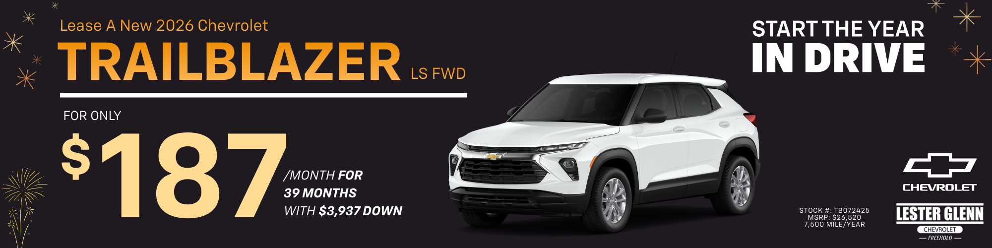 Lester Glenn Chevrolet of Freehold Trailblazer Specials