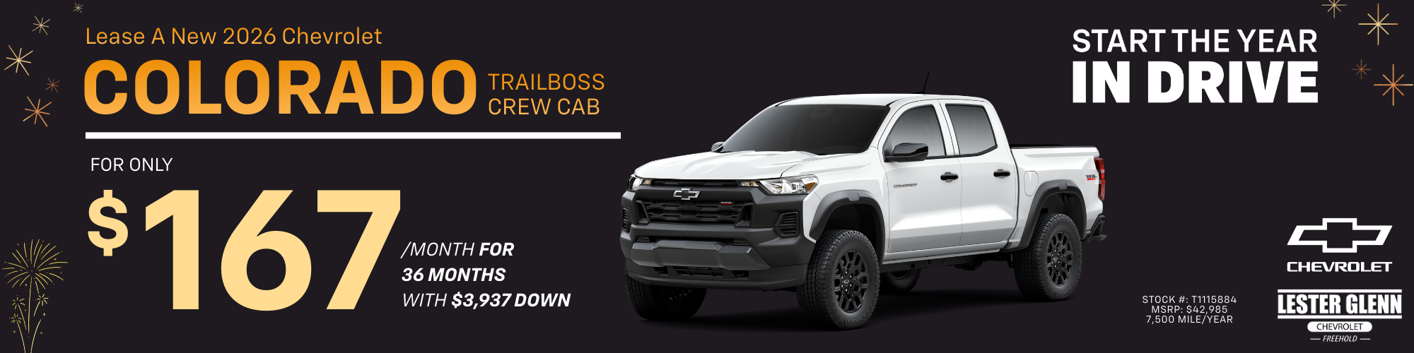 Lester Glenn Chevrolet of Freehold Colorado Specials