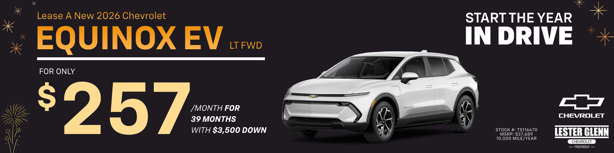 Lester Glenn Cheveolt of Freehold Equinox EV Specials