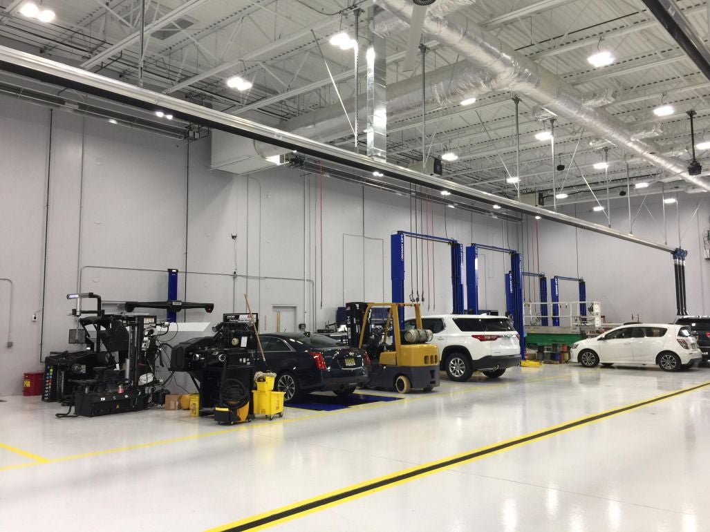 Service department at Lester Glenn Chevrolet of Freehold