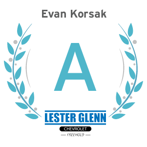 Evan Korsak Graduated to B-Level Technician at Lester Glenn Chevrolet of Freehold