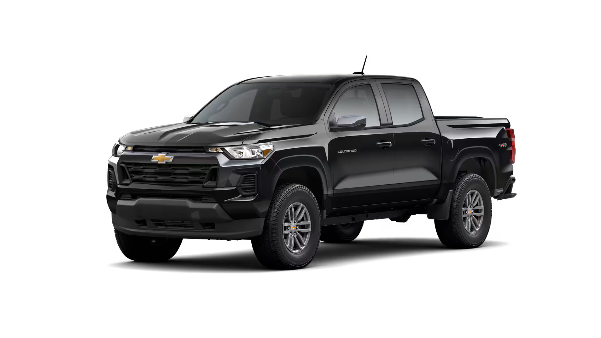 2026 Chevrolet Colorado LT trim with aluminum wheels and StowFlex tailgate