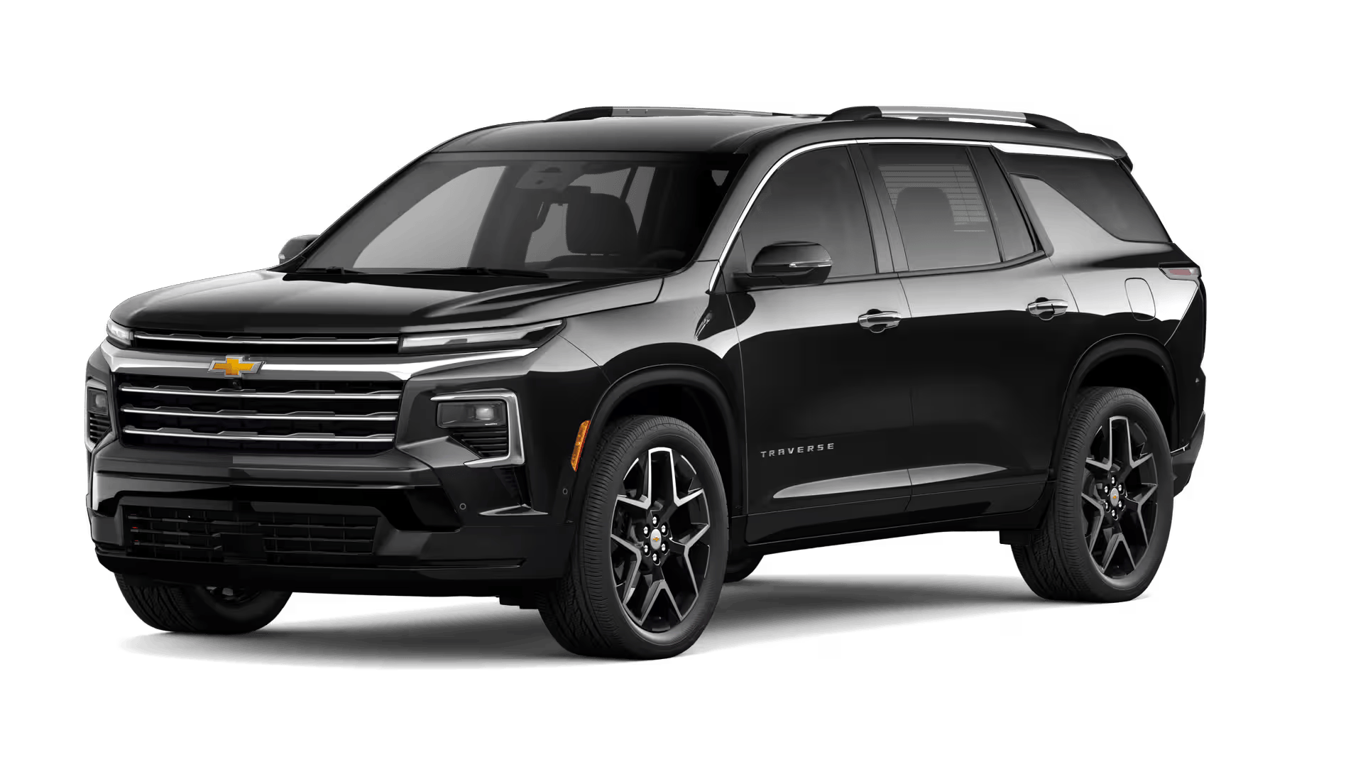 Premium 2026 Chevrolet Traverse High Country edition with chrome exterior accents and high-end luxury styling