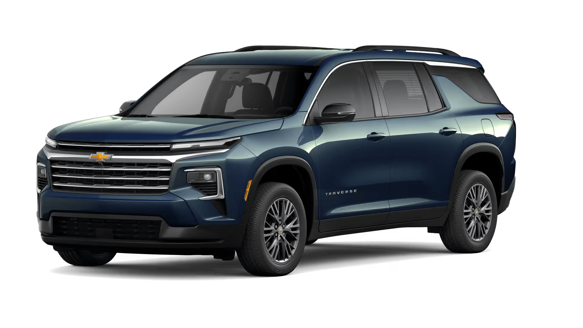 2026 Chevrolet Traverse LT trim showcasing its spacious three-row seating design