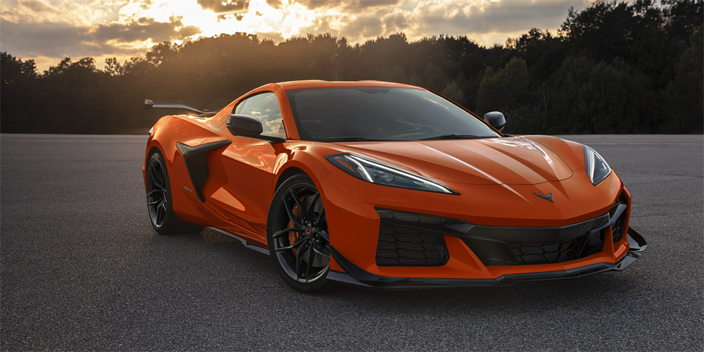 2027 Chevrolet Corvette Z06 in Amplify Orange