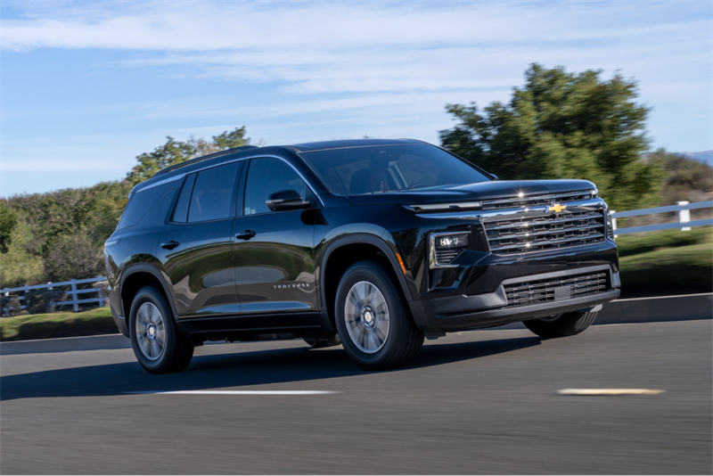 2027 Chevrolet Traverse Three-Row Family SUV